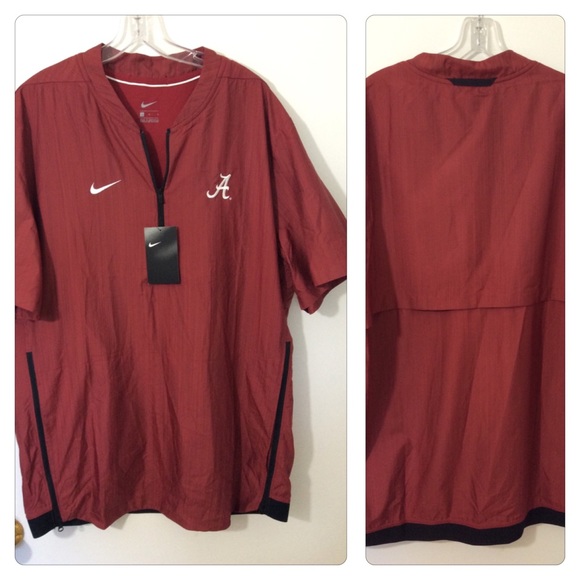 Nwt Nike Alabama Crimson Tide Quarter Zip Jacket Nwt